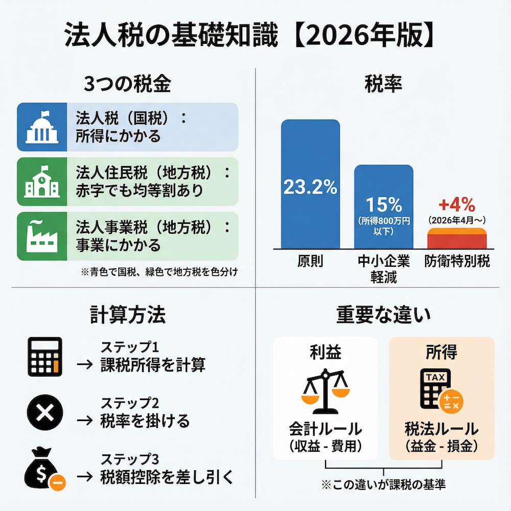 法人税の基礎知識