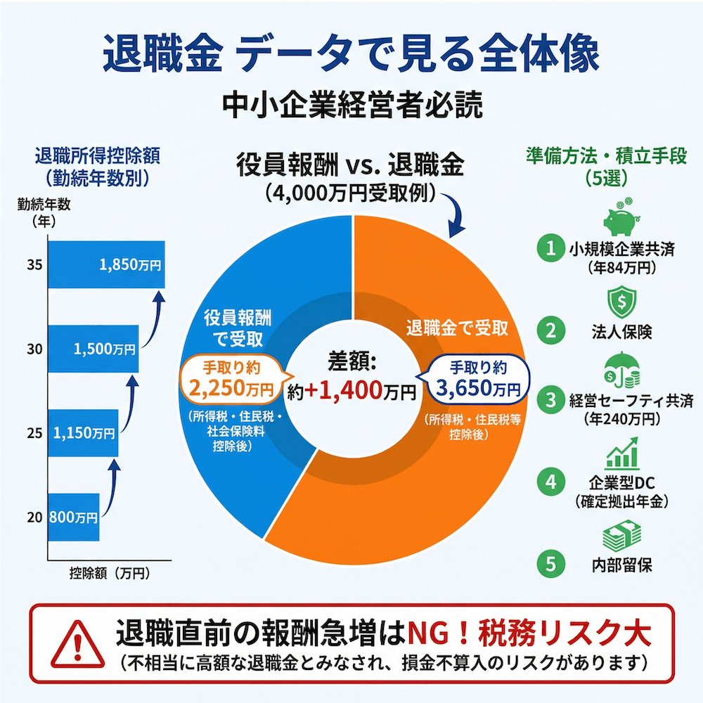 退職金 データで見る全体像